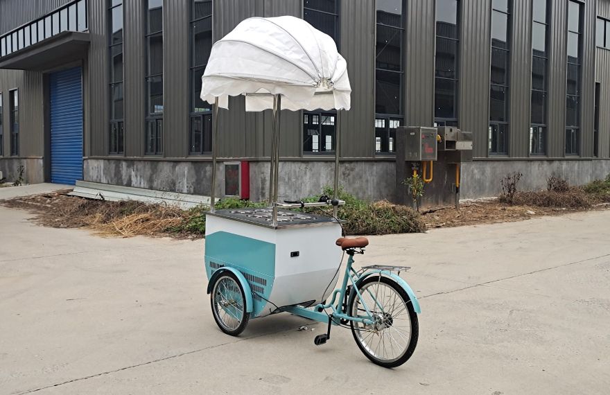 mobile gelato ice cream tricycle for sale